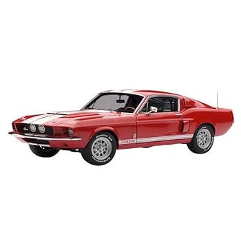 オートアート1/18アルファロメオ ・シェルビー・マスタング 2点セット AUTOart 1:18 白のストライプ分とフォードマスタングシェルビー